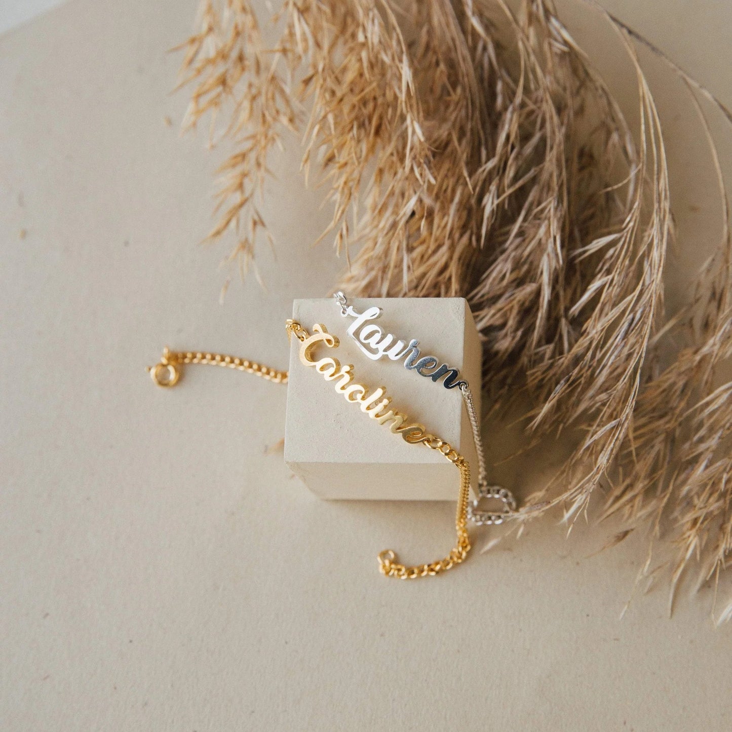 Gold Plated Customize Name Ladybirds Curb Bracelet